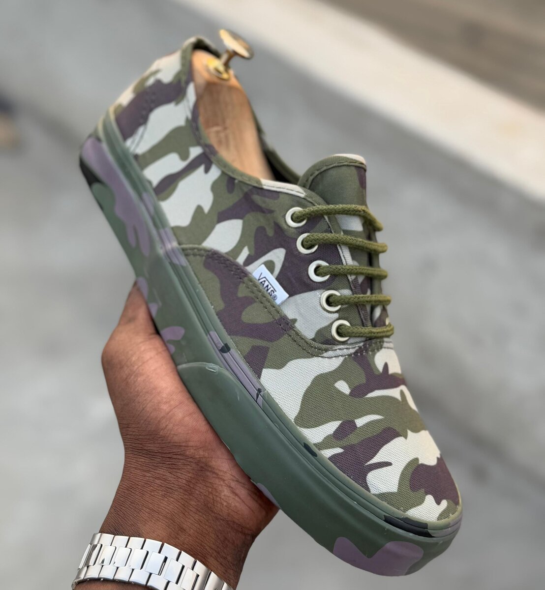 Vans Chaussures Camouflage