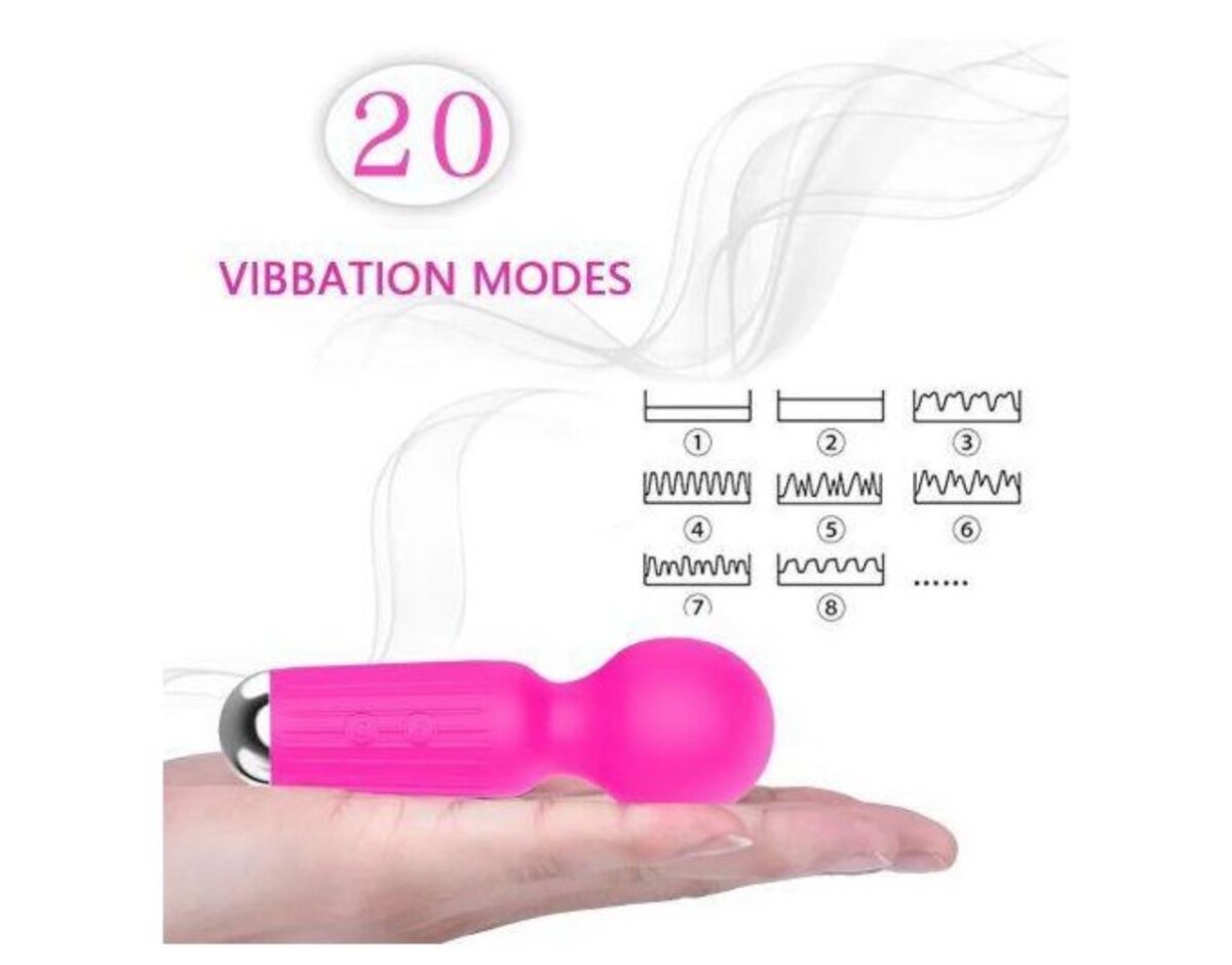 Mini-masseur vibrant étanche