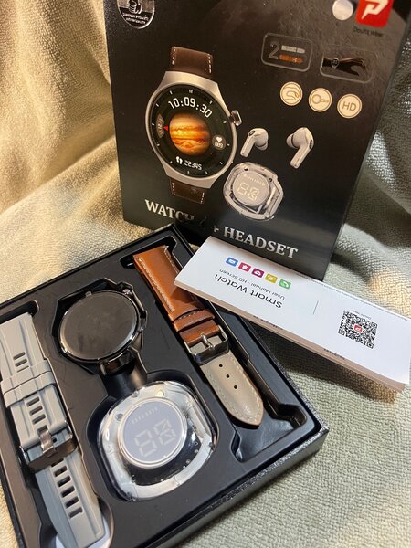 New D9 D11 D21watch4 set round screen smart watch set