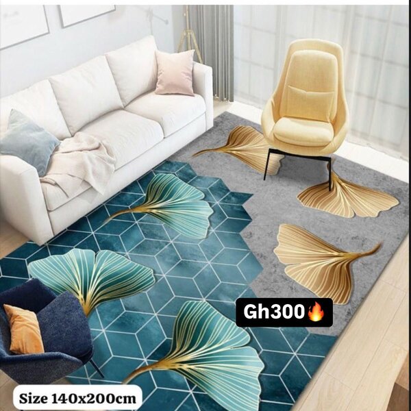 Beautiful and soft patterned carpet