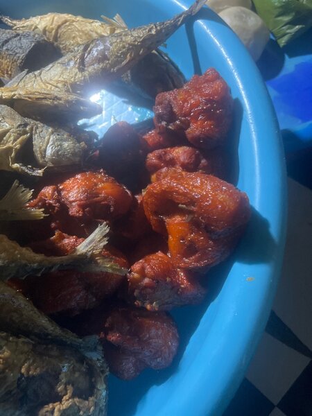 Poissons Frits Croquants