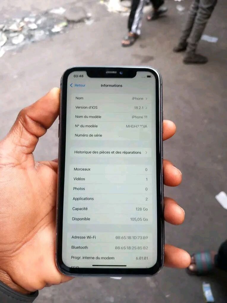 Iphone 11 simple 128 giga