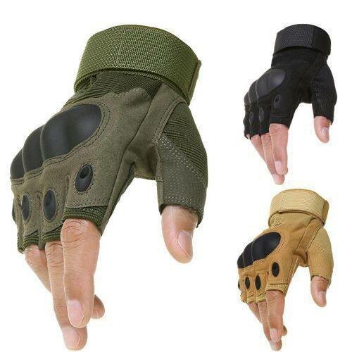 Gants Tactiques Demi-Doigts