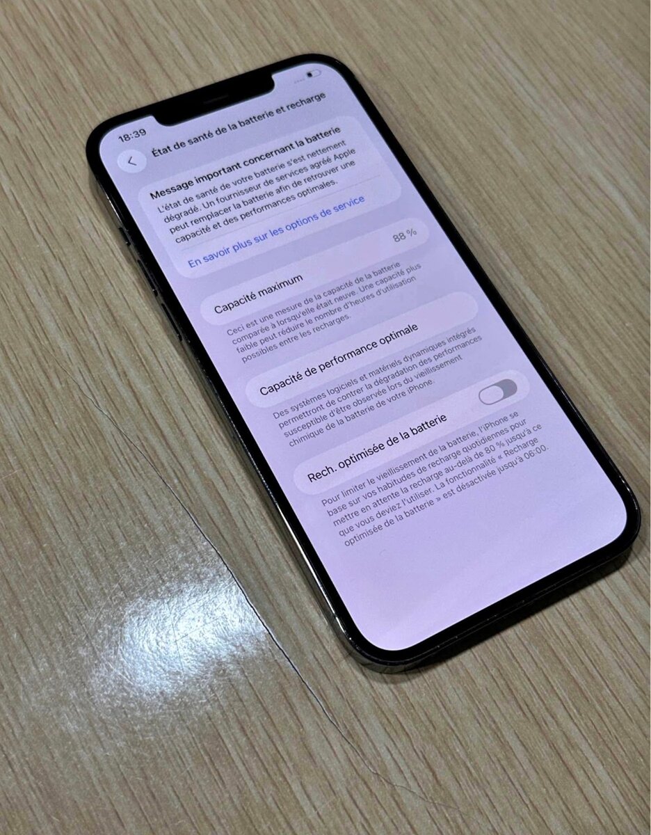 iPhone 12 Pro Max 256 Go Gris