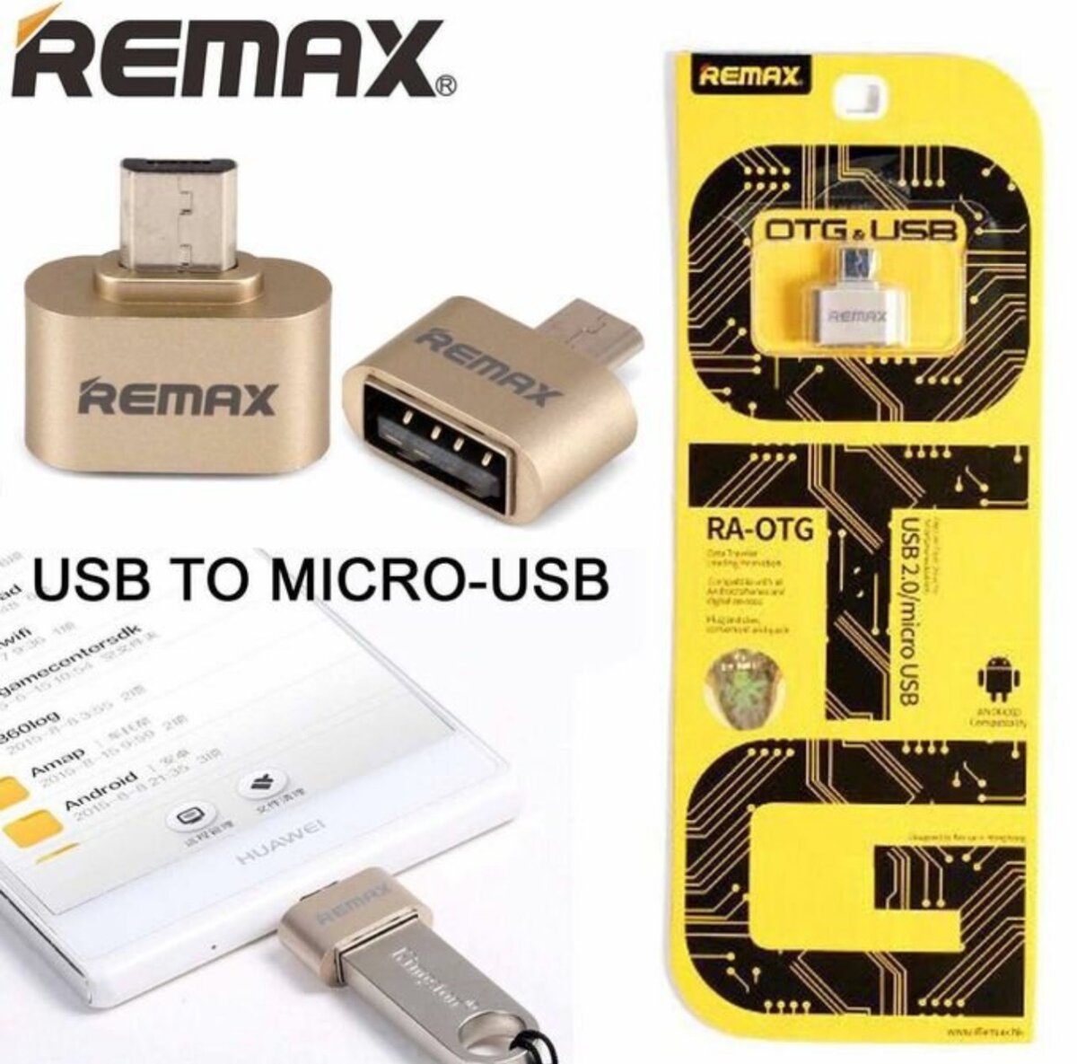 Adaptateur USB vers Micro-USB