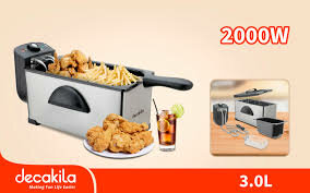 Friteuse électrique 3L 2000W