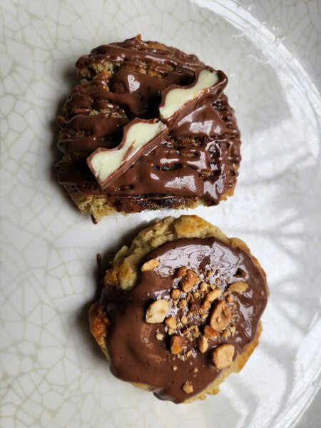 Cookies Nutella et caramel