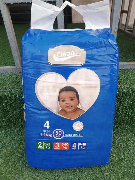 Couches pour bébé Clean 50 pcs