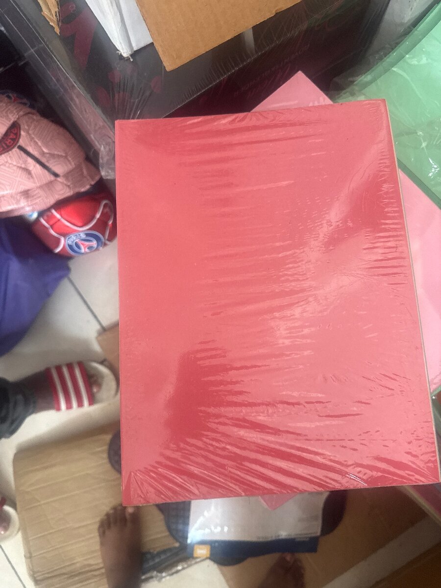 Papier Cartonné Multicolore