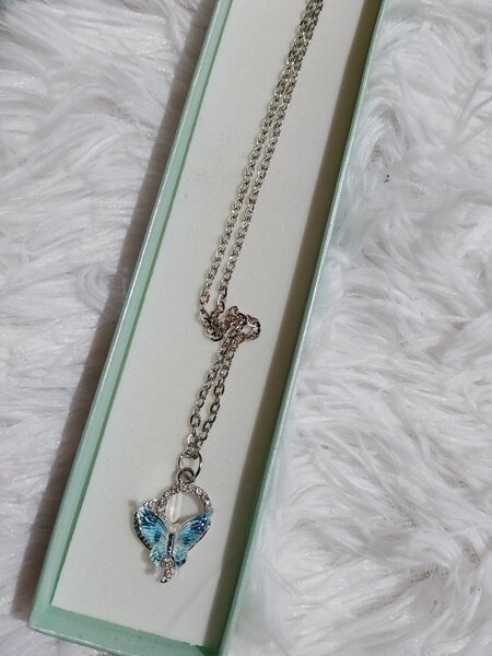 Butterfly necklaces