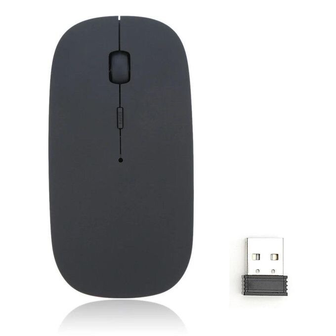 Souris d'ordinateur Sans Fil, double mode, Rechargeable 2.4G