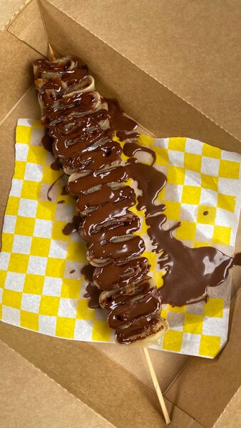 Brochette de crêpe Nature