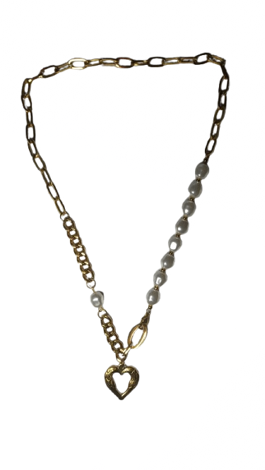 Angel heart Pearl necklace