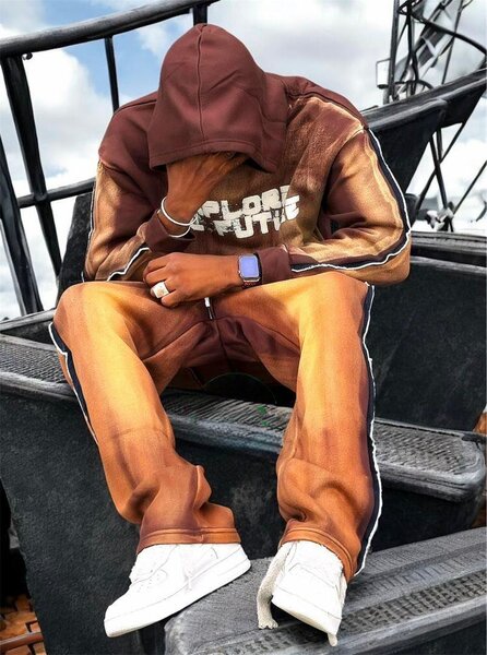 Ensemble décontracté à capuche tendance