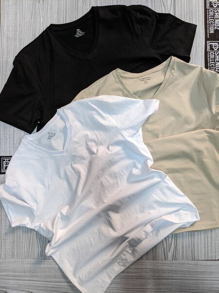 V-neck Tee's