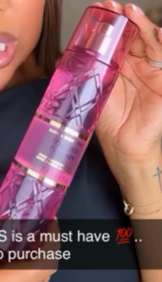 Parfume for Body COVERED IN ROSES