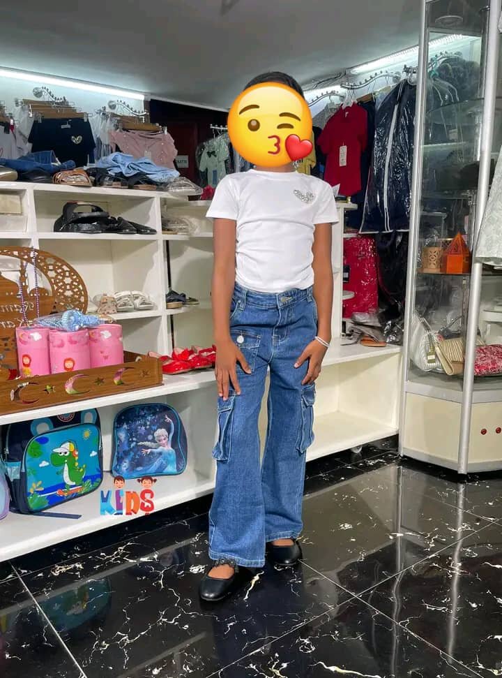 Chic pantalon cargo pour enfant