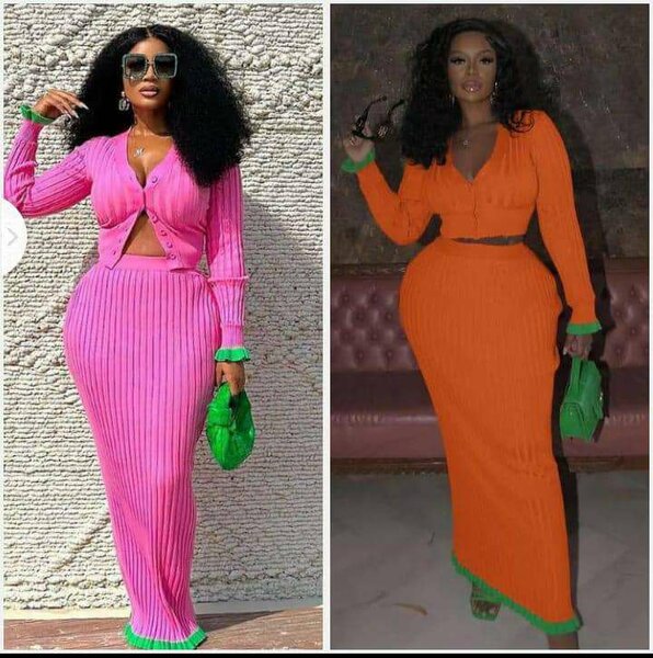 Ensemble Femme Élégant Tricoté