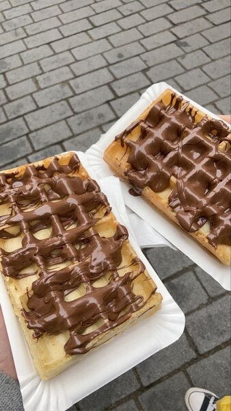 Gaufres au Nutella