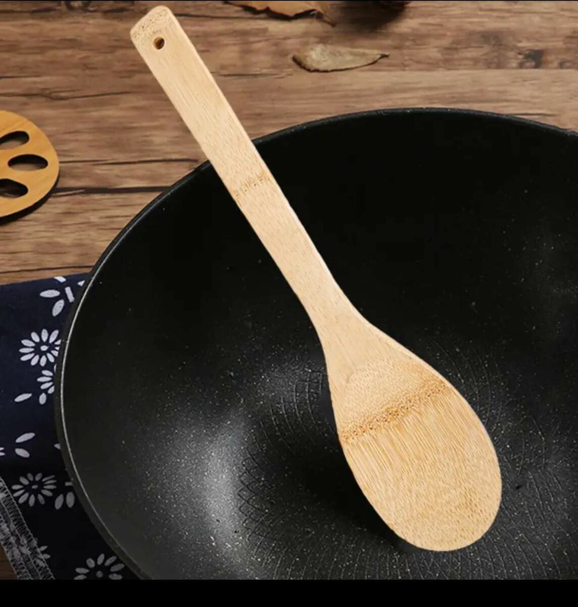 Spatule 4 pièces en Bambou