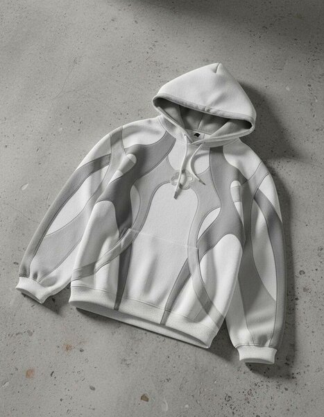 Sweat-shirt à capuche design