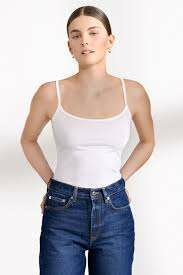 Women's White Camisole Top