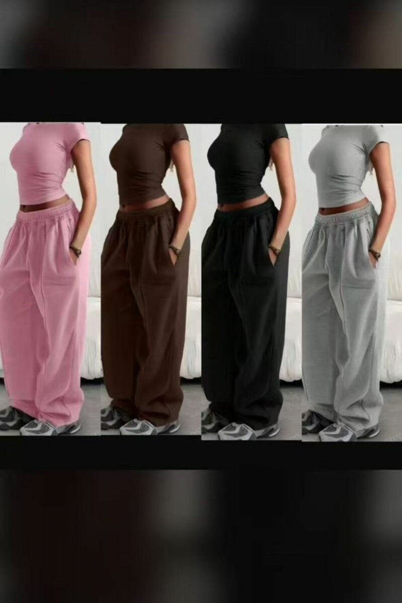 Pantalons larges pour femmes