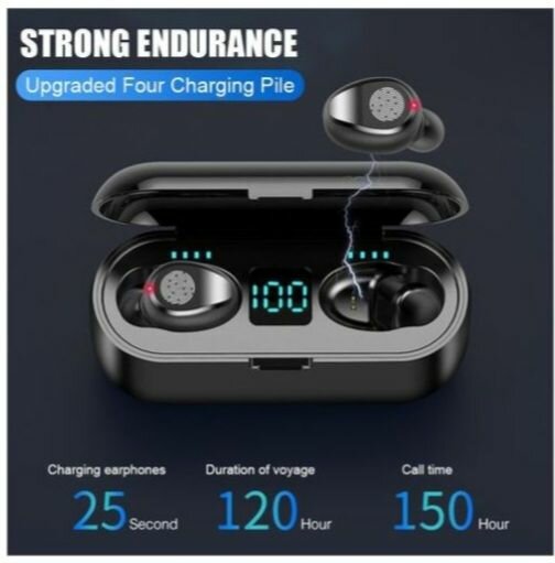 Écouteurs + power bank