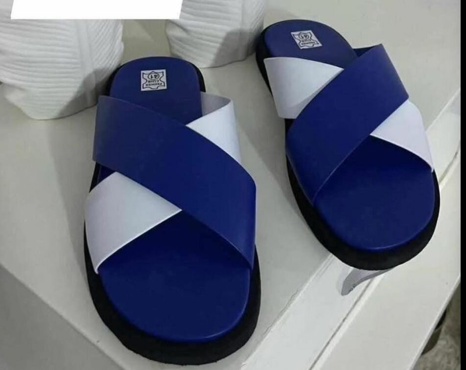 Sandales homme croisées élégantes