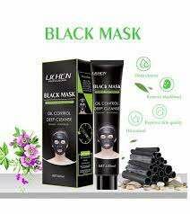 Lichen Profession Black Mask Oil Control Deep Cleanse Remove