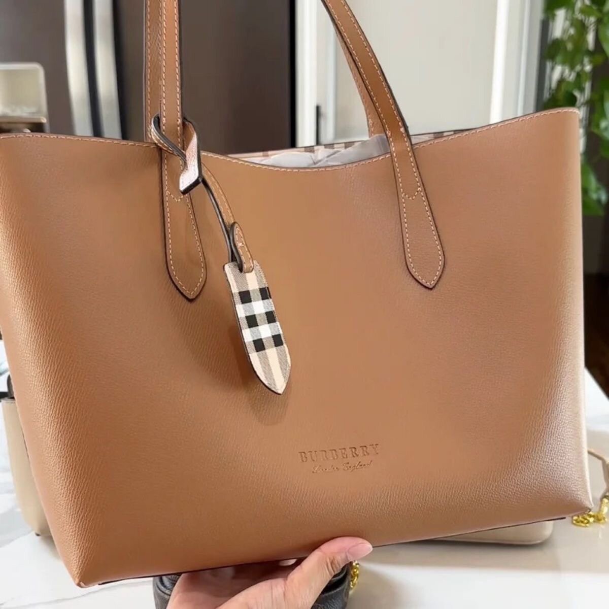 Sac cabas en cuir élégant