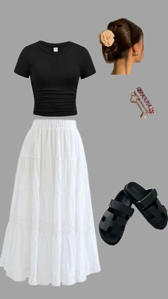 Jupe longue bohème chic