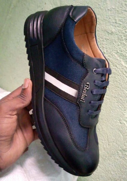 Sneakers en cuir élégants