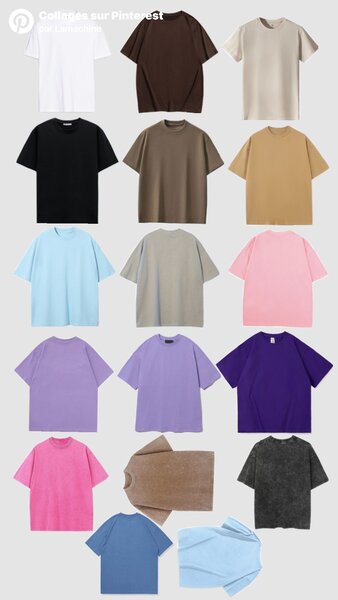 T-shirts unisex en coton