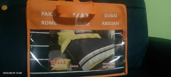 Parure de lit en coton Belle