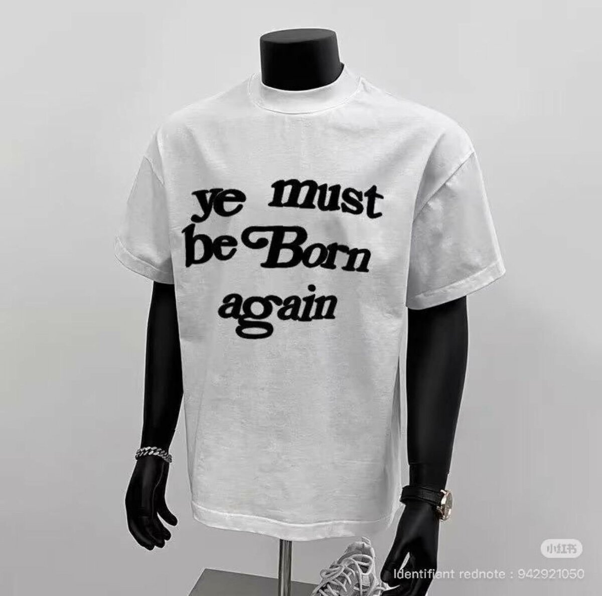 T-shirt Unisexe Blanc Imprimé