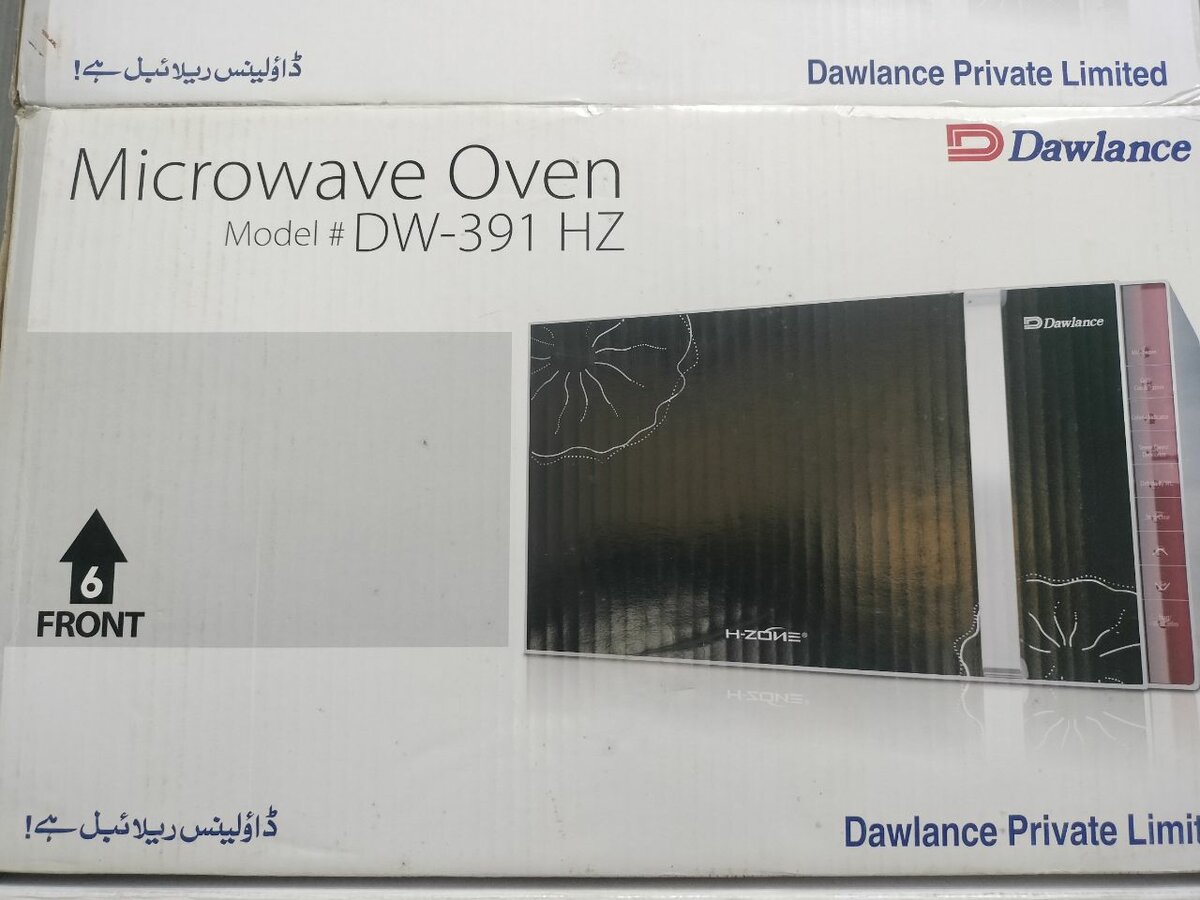 391 hz Dawlance grill microwave oven
