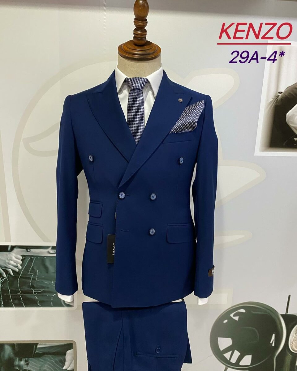 Men's suit blue