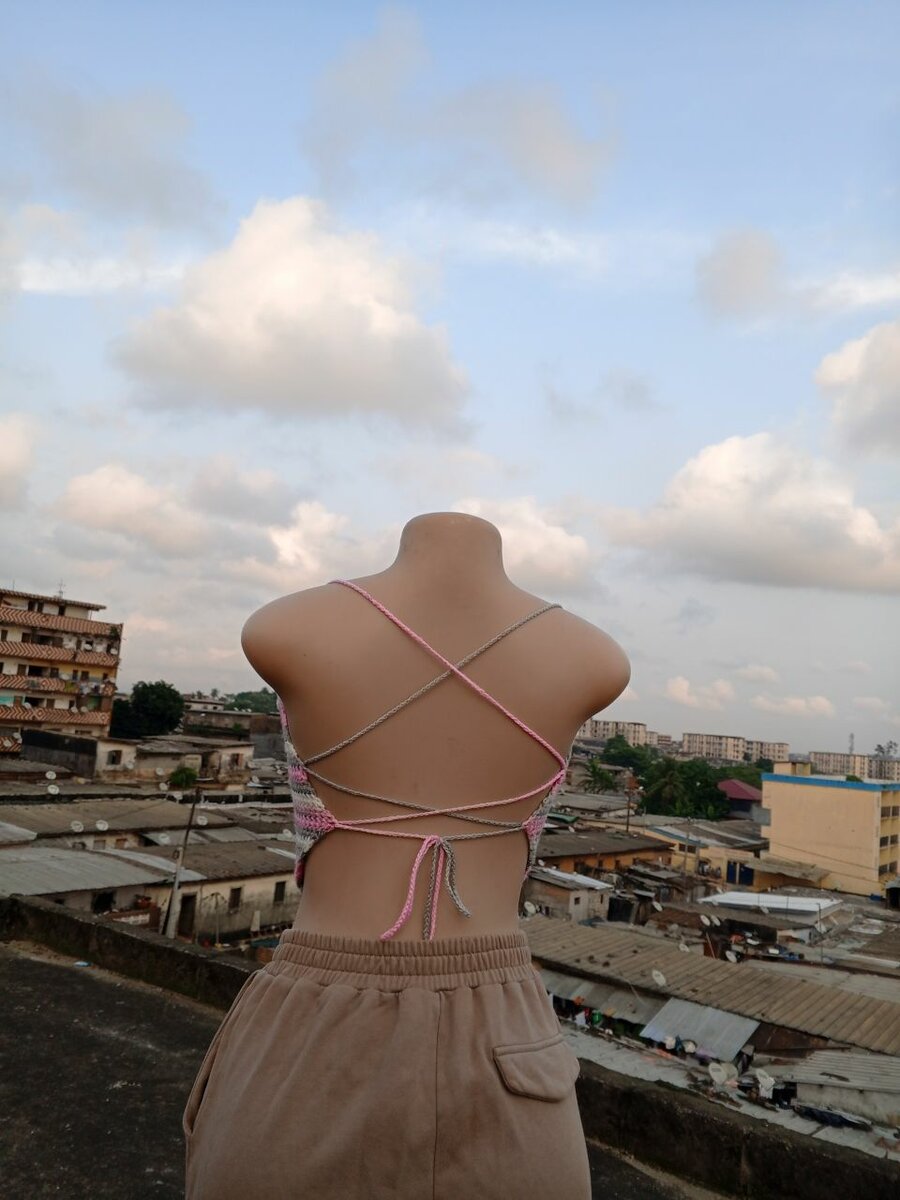 Trendy Knit Crop Top