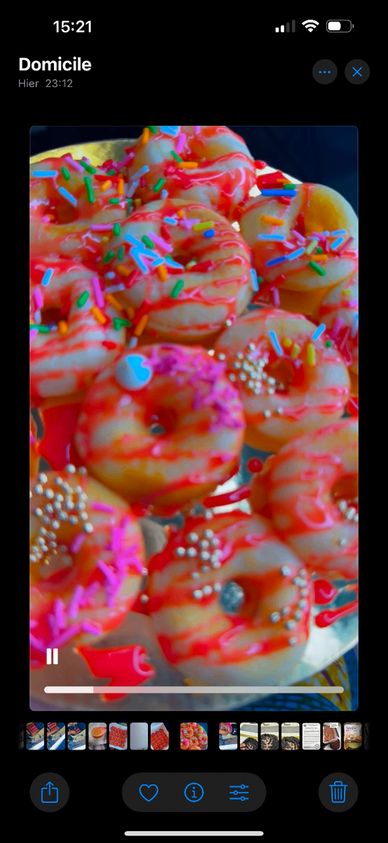 Mini Donuts Colorés
