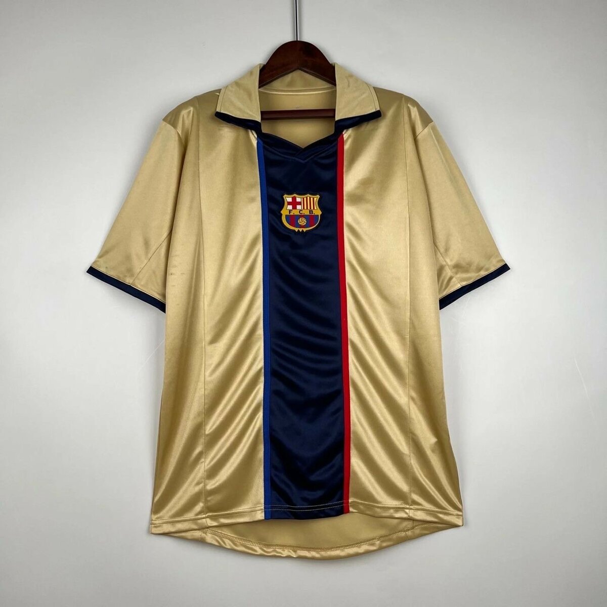 Maillot de football doré FC Barcelona