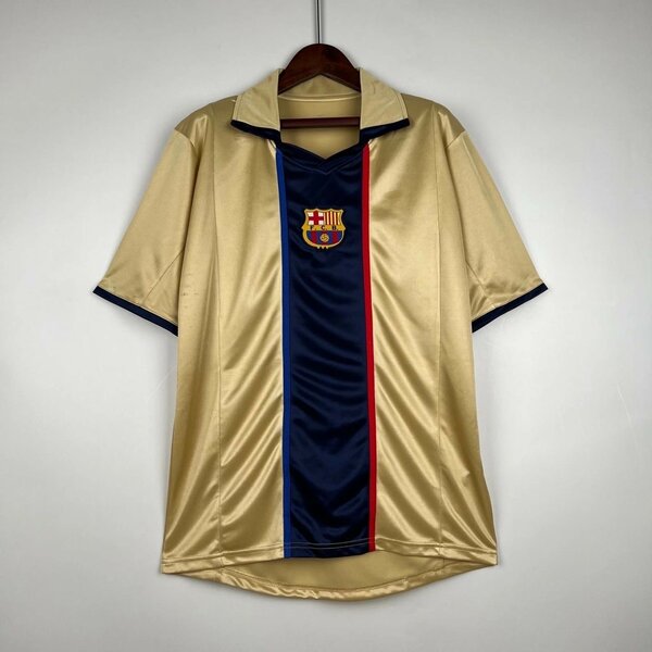Maillot de football doré FC Barcelona