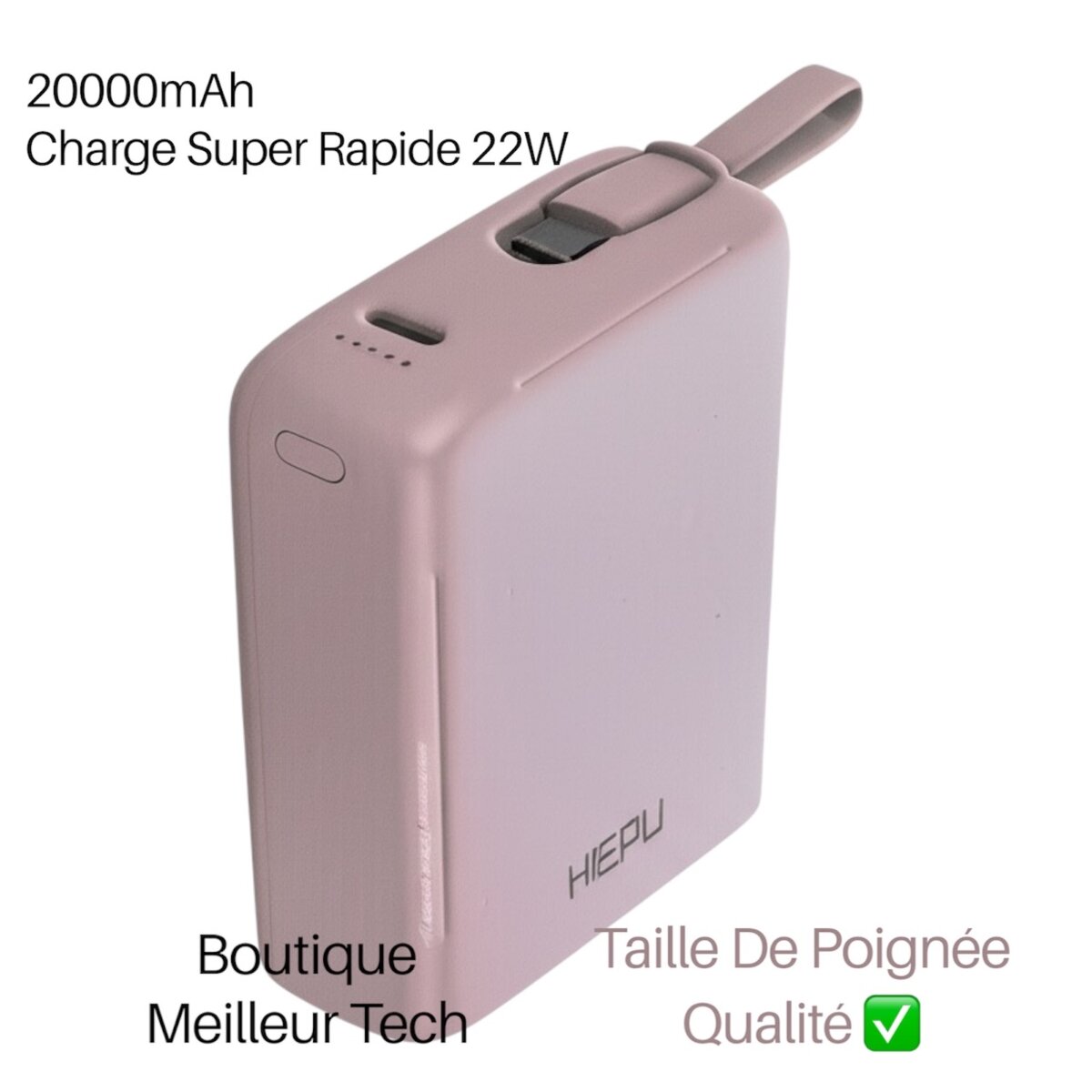 Power Bank 20000mAh 22W Rapide
