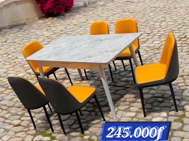 Table A Manger 6 Chaises