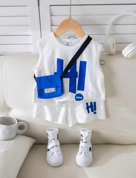 Tenue d'été enfant "Hi!"