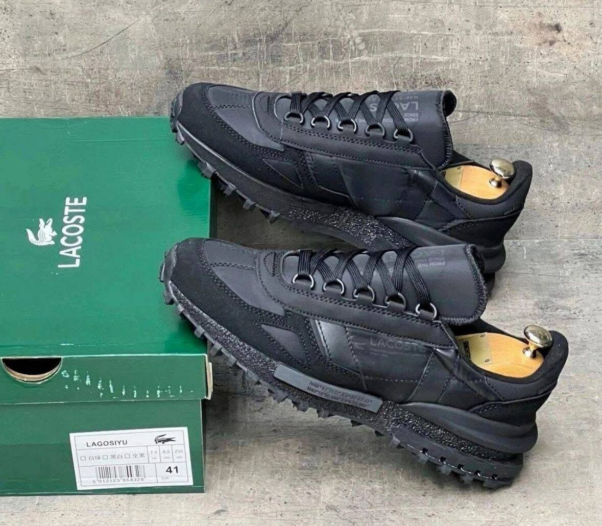 Sneakers Lacoste Noires Homme