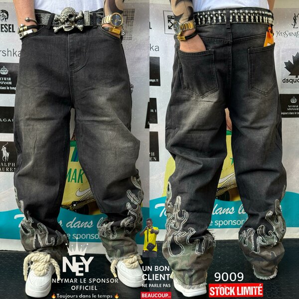 Jean baggy style urbain