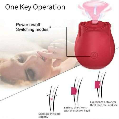 Stimulateur Rose 10 Modes Suction