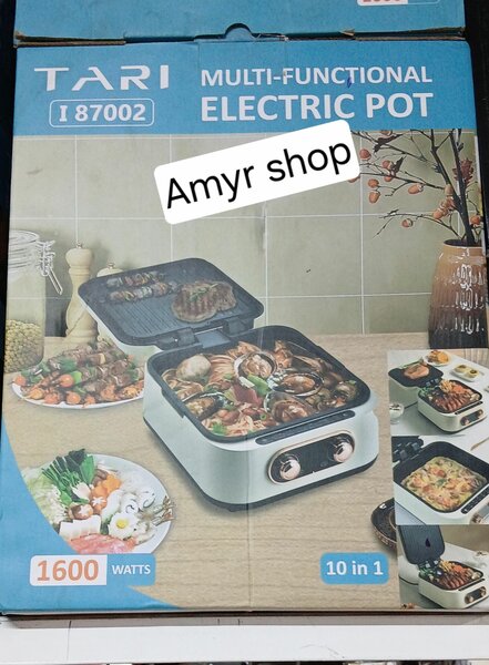 Marmite électrique multifonctionnelle en acier inoxydable