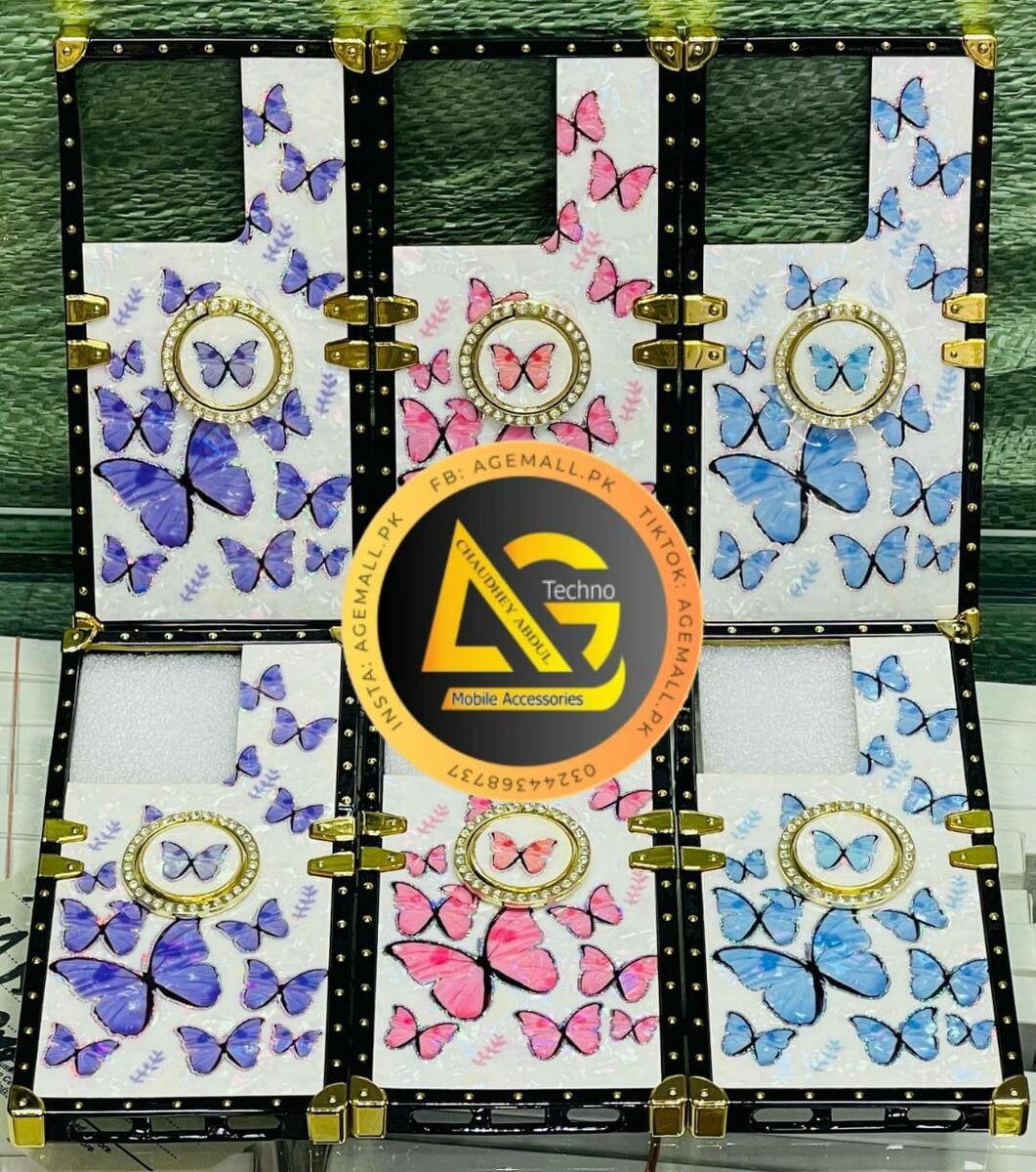 Butterfly bumper cases all models Premium quality Agemall